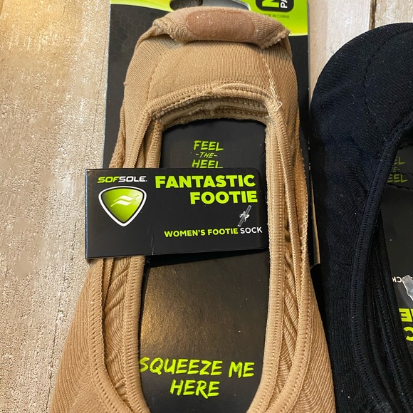 Sofsole memory foam socks for heels - Picture 2 of 3